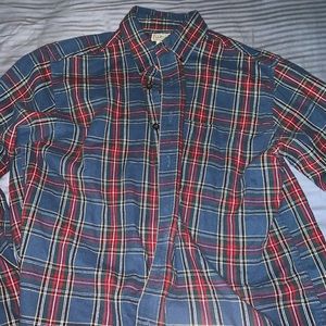 L.L Bean Flannel Size Medium